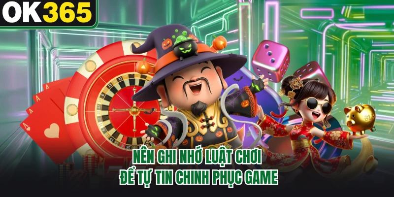 Nên ghi nhớ luật chơi để tự tin chinh phục game
