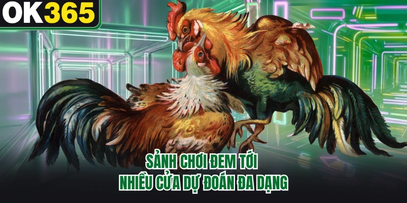 Sảnh chơi đem tới nhiều cửa dự đoán đa dạng